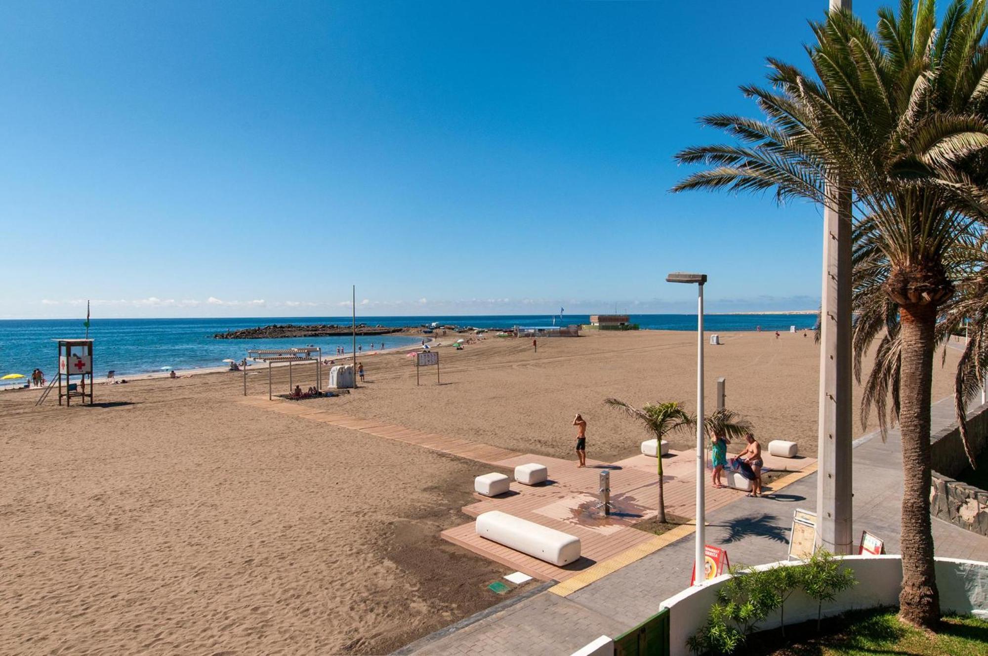Beachfront Apartment Las Burras Mra 02 San Agustín エクステリア 写真